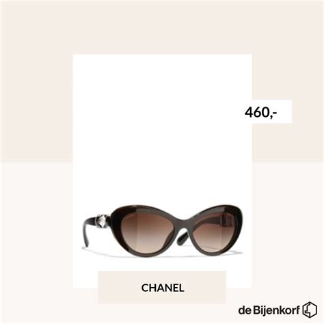 chanel bril bijenkorf|chanel zonnebrillen aanbieding.